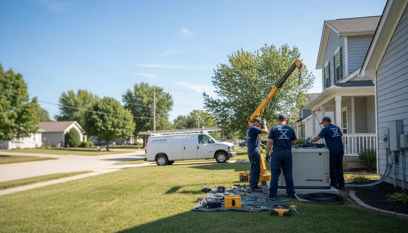 Generator Installation in Bringhurst, IN near me